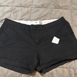 Old Navy Women's Black Casual Bermuda Shorts